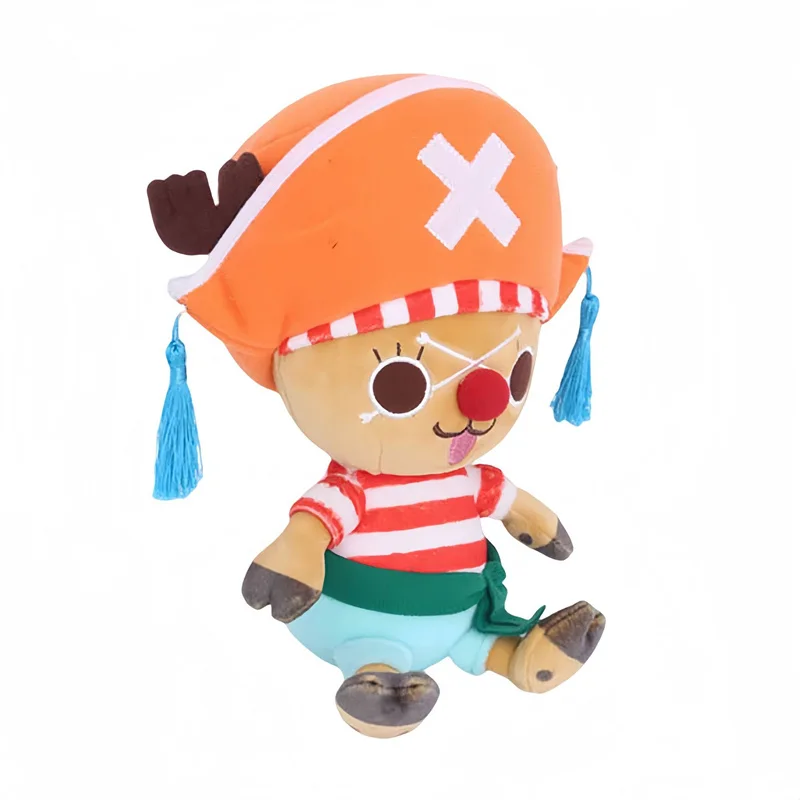 Classic Anime Character 25cm Zoro One Piece Luffy Multiple Style Chopper Doll Plush Cartoon Toy Children Holiday Gift Home Decor