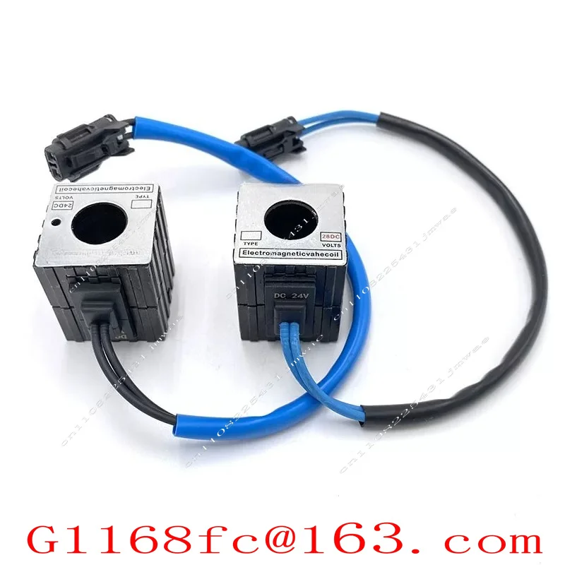 High Quality Professional Excavator SY55 60 75 95 135 215 225 235 Pilot Safety Lock Solenoid Valve Coil Parts