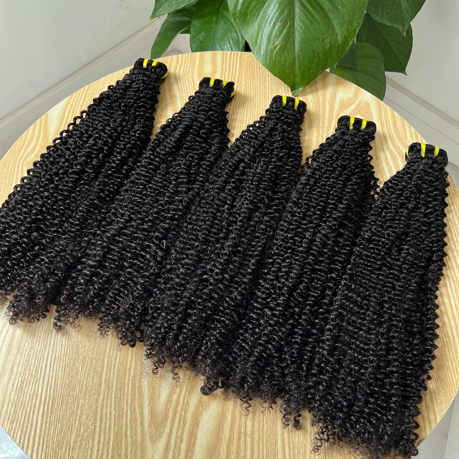 SWANEE 10-30 Inches 12A Vietnamese Deep Curly Human Hair Bundles Curly Hair Remy Virgin Weaving Remy Double Weft Hair Bundles