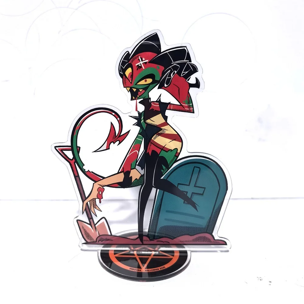 هازبين فندق الأمريكية أنيمي الأجهزة الطرفية 15 سنتيمتر الاكريليك حامل تحصيل مكتب الحلي الإبداعية هدية عيد ميلاد لصديقة الصبي #5