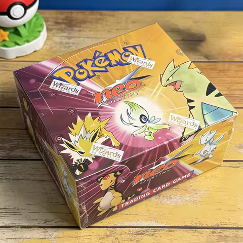 PKM WIZARDS Sealed Neo Destiny Booster Box To Light To Darkness English PTCG Collectible/Display Classic Retro Pokemon Card