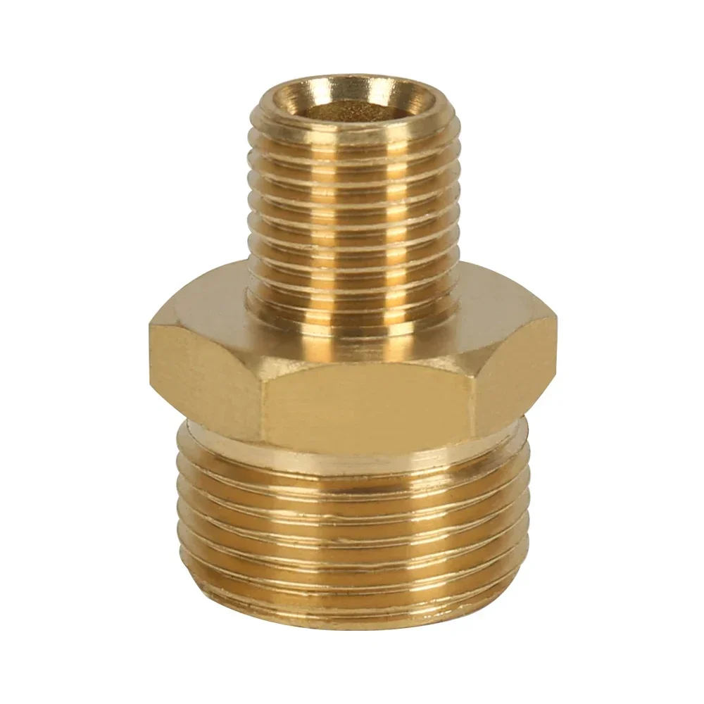 Brass High Pressure Cleaning Water Gun Conversion Joint M22 X1,5 AG X 1/4\