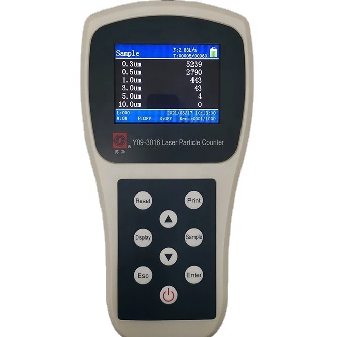 Handheld Particle Counter Cleanroom  Airorne Particle Counter