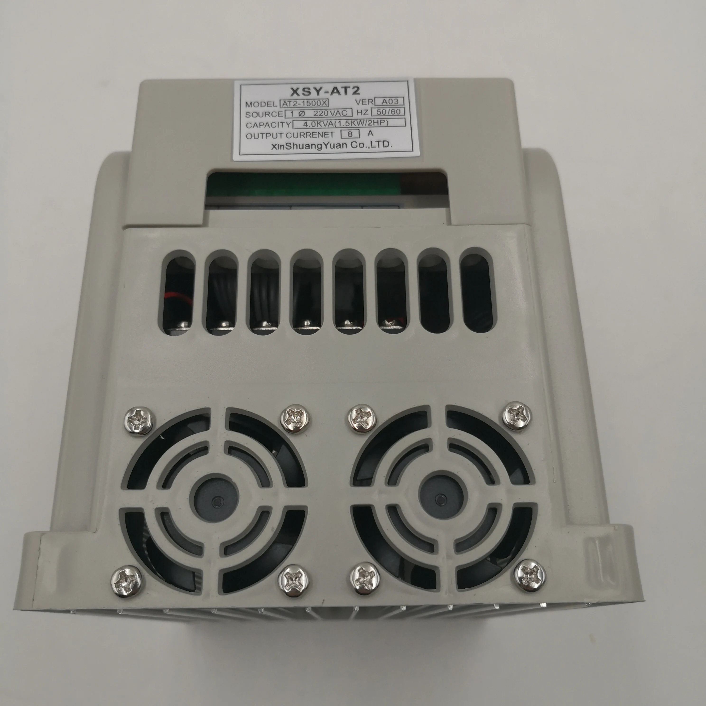 Imagem -05 - Conversor de Frequência para Motor Monofásico Entrada Xsy-at2 e Saída Monofásica 0.45kw 0.75kw 1.5kw 2.2kw 220v