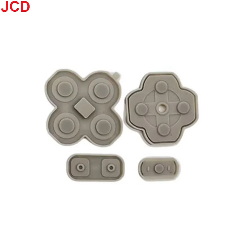 JCD 1set For 3DS 3DS XL LL Conductive Rubber Adhesive Button Pad Keypads For NEW 3DS NEW 3DS XL LL Rubber Pad Button Glue