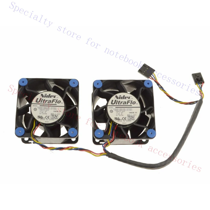 A+  0F867C FOR DELL Precision Workstation R5400 Dual Cooling Fan