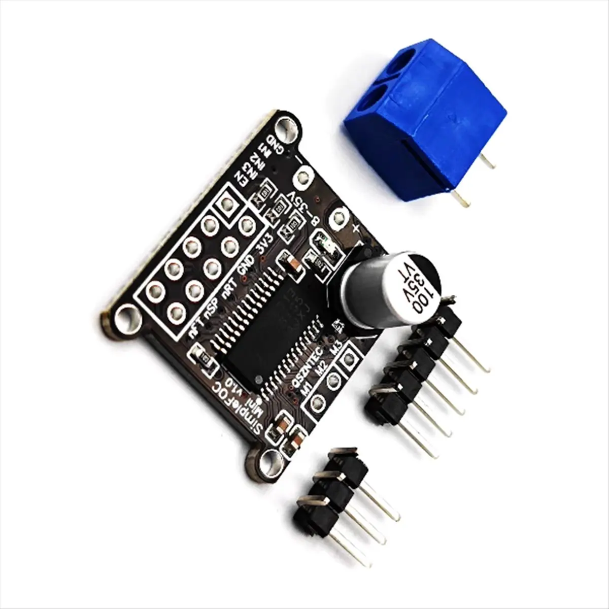 Nouvelle carte de commande de moteur sans balais simple FOC L73A 8-30V DRV8313 avec algorithme de contrôle SVPWM pour une gestion efficace du moteur