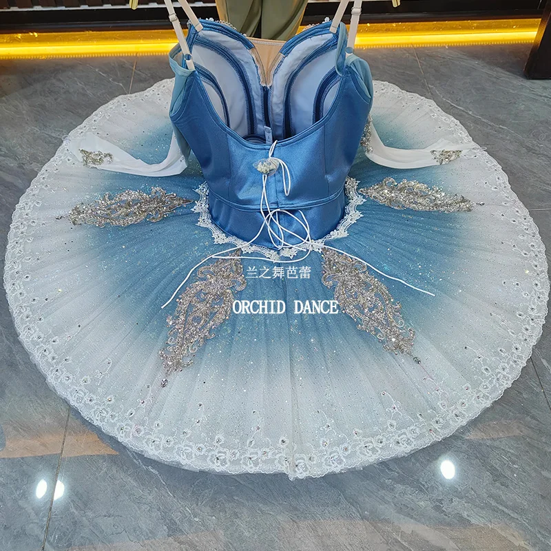 BT2507054 taille personnalisée professionnelle couleur personnalisée enfants filles femmes adultes bleu Ballet Tutu Costumes