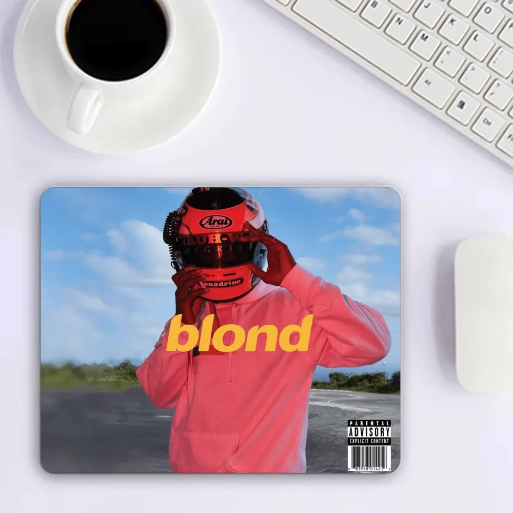 Blond F-Frank Singer O-Ocean Cool Mousepad Mousepad Game Pc Accessories Overlock MouseMat Computer Desk Mat