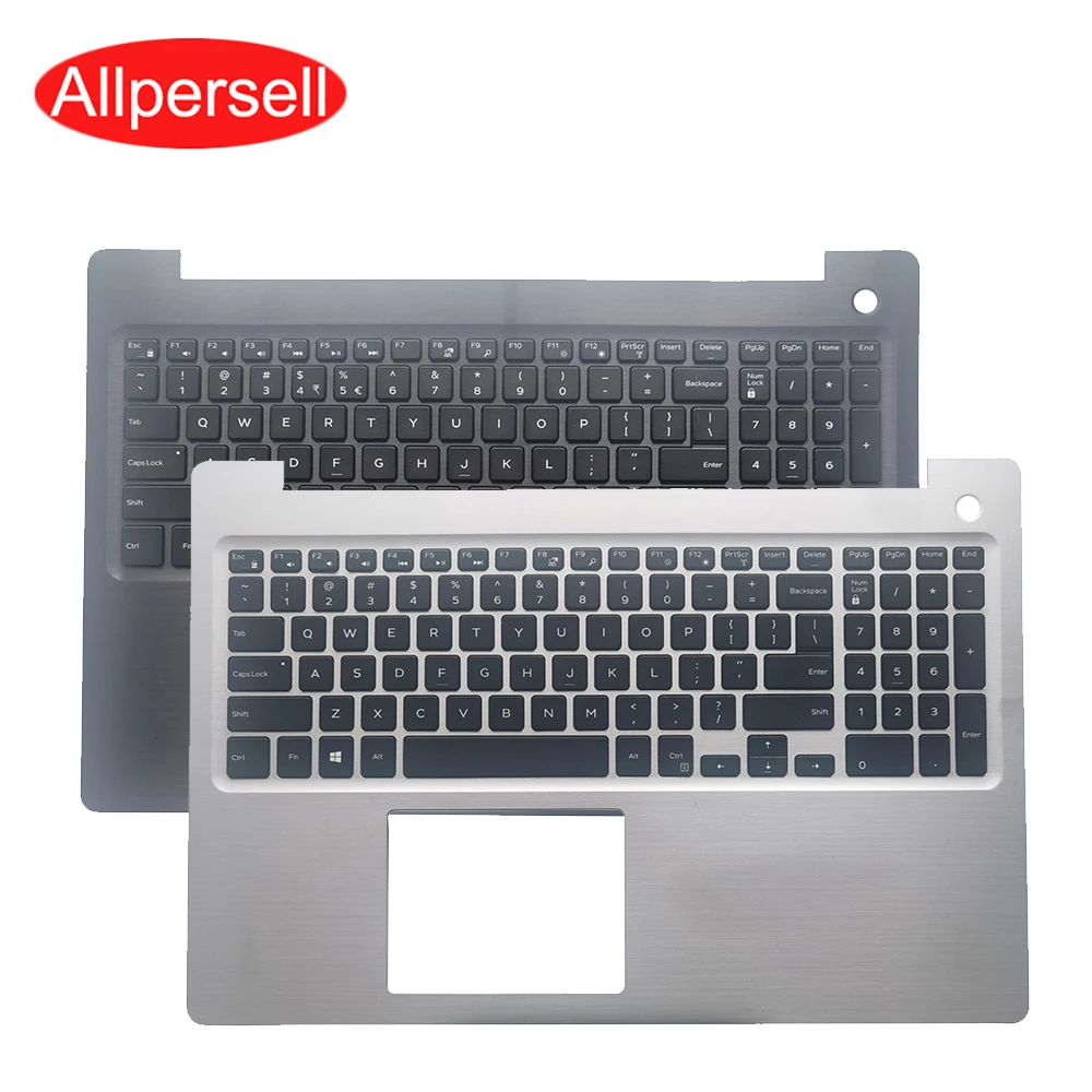 

For Dell Inspiron 15 5000 5570 5575 Handheld Case palm rest Laptop upper Cover Keyboard 0MR2KH 08D7T9