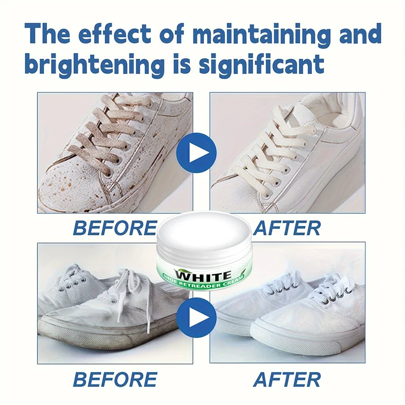 Creme para esmalte de sapatos 100g - Não tóxico e sem produtos químicos, adequado para limpeza de tênis, botas, joias, relógios e pisos - Fácil