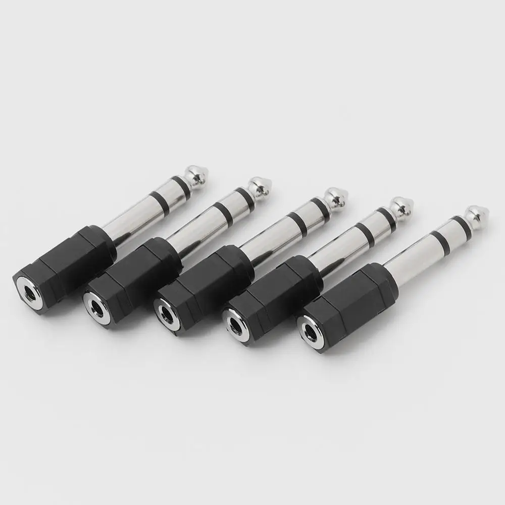 3.5mm Jack to 6.35mm Portable Converter Plug Stereo Male To Female Headphone Plug Earphone Cable Adapter Microphone Jack