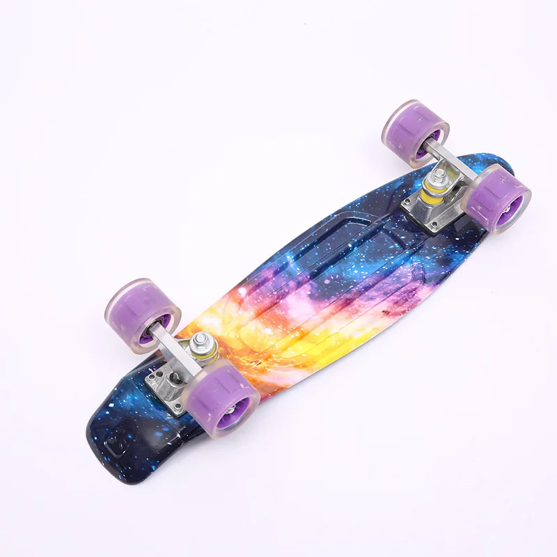 Hot Sell Height Custom 22 Inches Skateboard Profesional 4 Wheel Children Skating Board