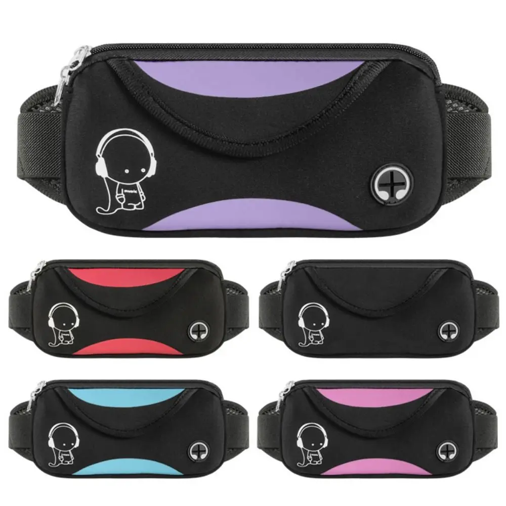 

Cycling Waist Waterproof Running Waist Bag Lightweight Invisible Marathon Jogging Bag Portable Adjustable Sports Fanny Pack Gym