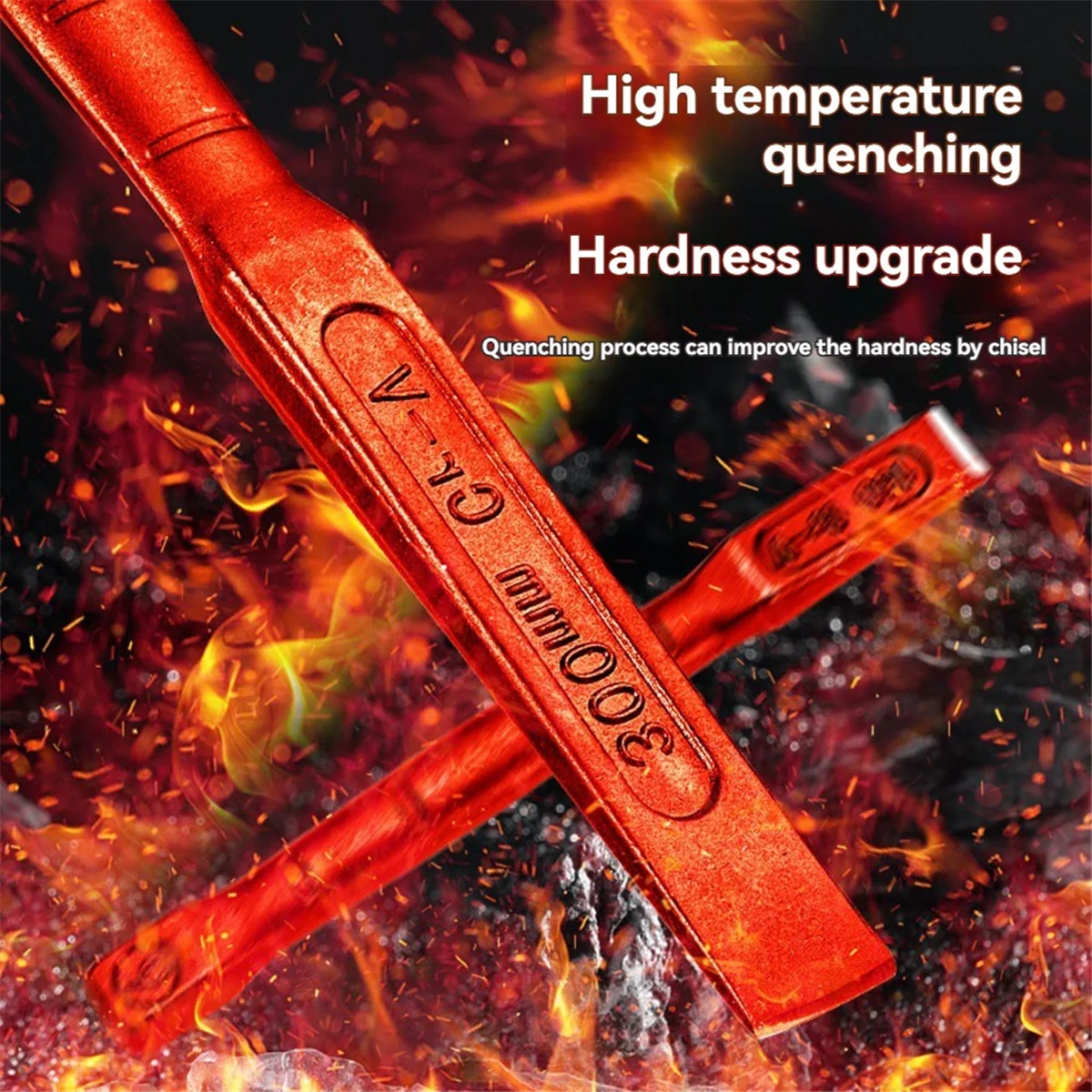 Chisels Concrete Tool Chisels Cements Stone Splitters Masonry Chisels Flat Shovel Processing 10inch