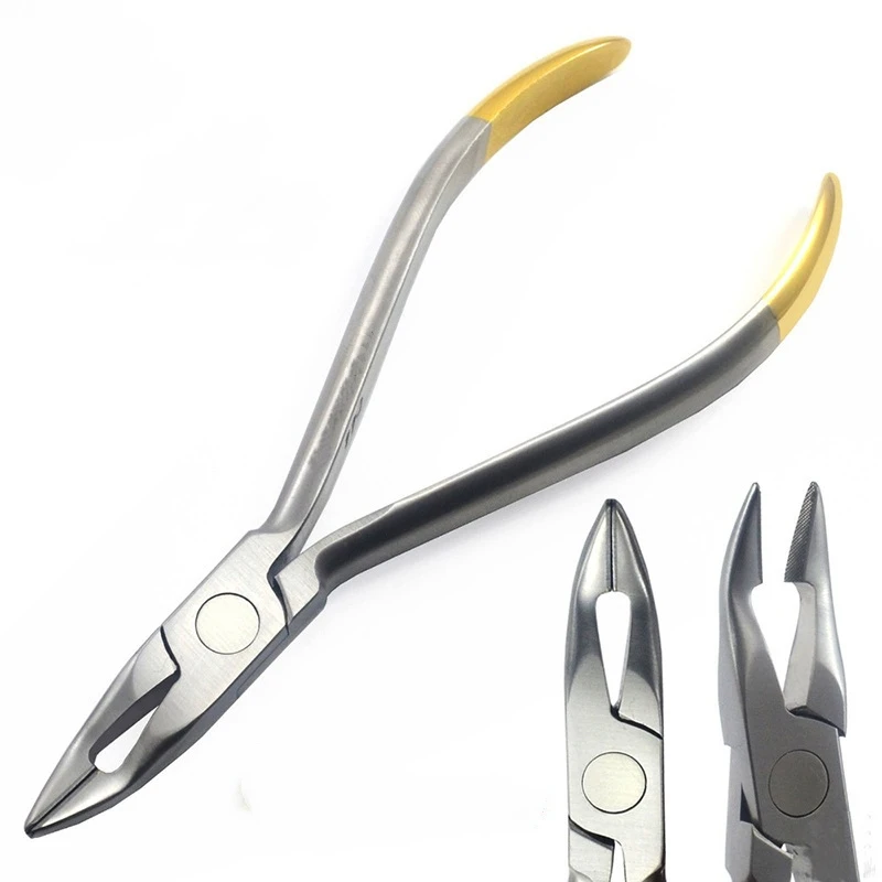 

1PC Dental Weingart Pliers Stainless Steel Arch Bending Forceps Orthodontic Tools With TC Head Dental Lab Tool