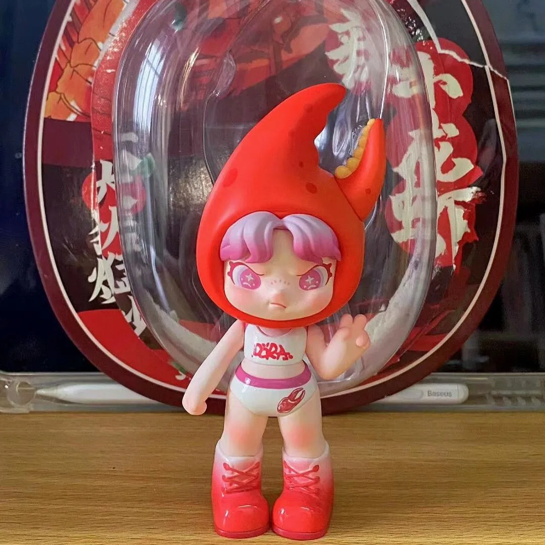 DORA Spicy Cray Series Limited Elevator Original Cute Anime Figure Desktop Model Collection Toys Mystery Box Surprise Gift