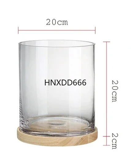 

Super White Thickened Glass Cylindrical Fish Tank Small Living Room Office Desktop Change Water Ecological Goldfish Betta Tank