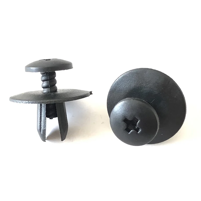 7 millimetri Parabrezza Mucca Cofano Paraurti Rivestimento Cappuccio Isolamento Acustico Vite Trim Pinze Rivetto Auto di Fissaggio Per BMW X1 X3 X5 51481915964