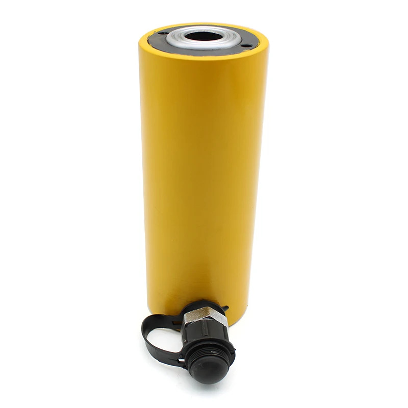 RCH-123 12T 76mm Hollow Hydraulic Jack Unidirectional RCH Separate Hydraulic Hollow Cylinder Body Hight 184mm