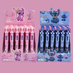 Disney Stitch Ballpoint Pen 36Pcs 6 Color Cartoon Pen 0.7mm Student Cute Writing Tools School Office Supplies Ballpoint Pen