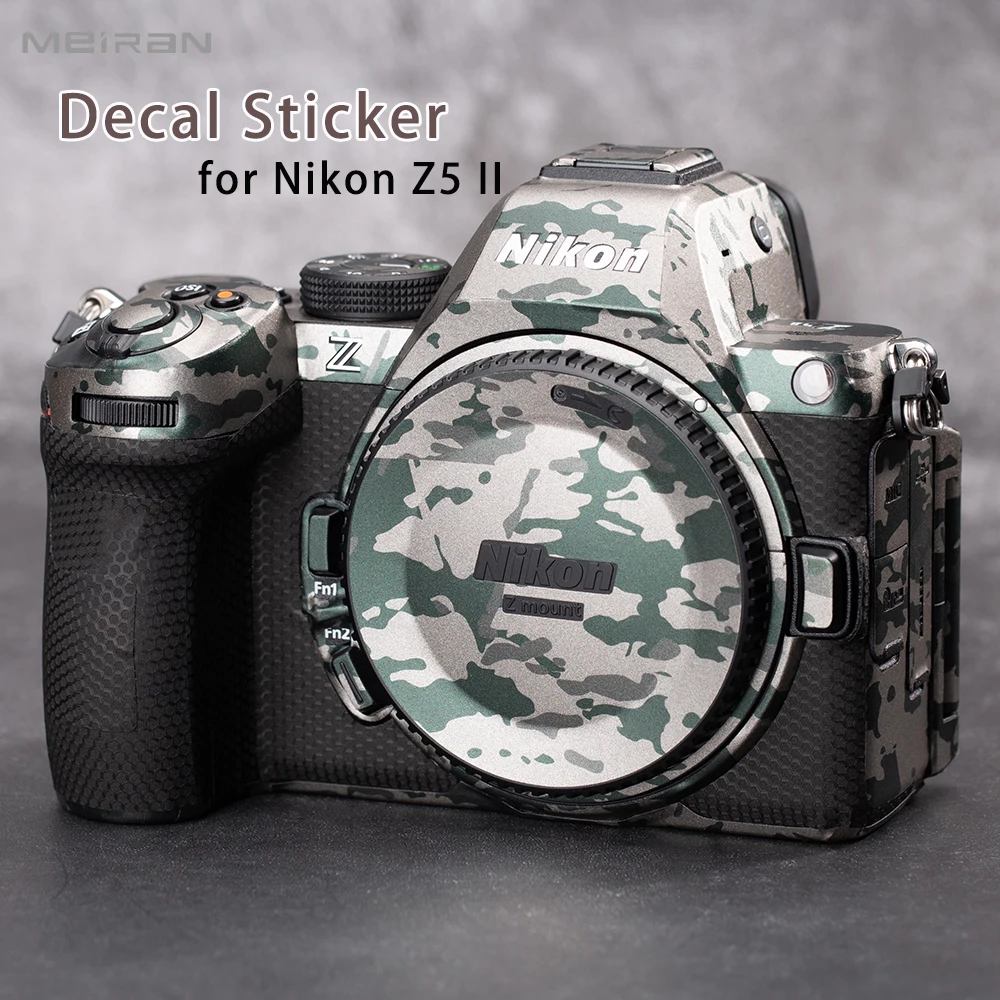 

Camera Body Skin Sticker Z5II Decal Sticker for Nikon Z5II Z52 Z5 Mark II Protective Film Skin Wrap Film Photography Accessories