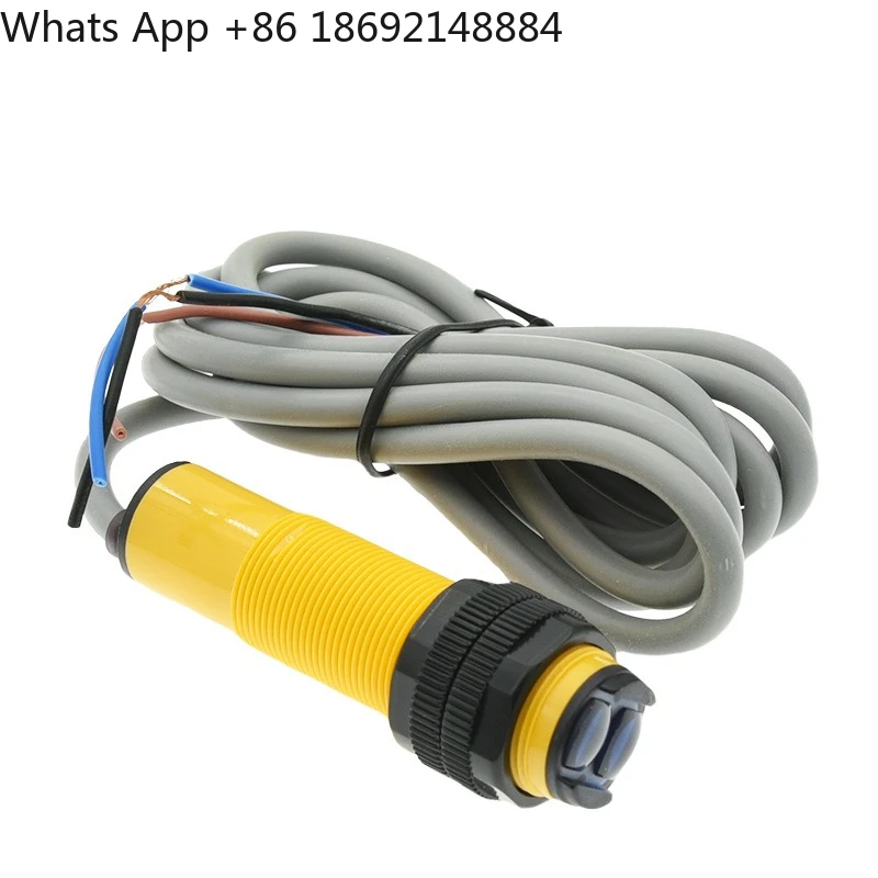 Photoelectric sensor, diffuse reflection infrared photoelectric switch, obstacle avoidance sensor module