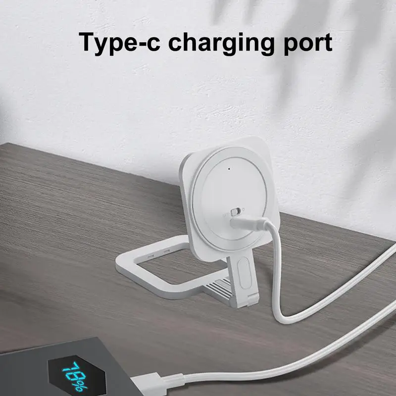 Selfie Light For Phone Magnet Mobile Phone Fill Light 30 LEDs Square Magnetic Mobile Fill Lamp Dimmable Bright For Laptop