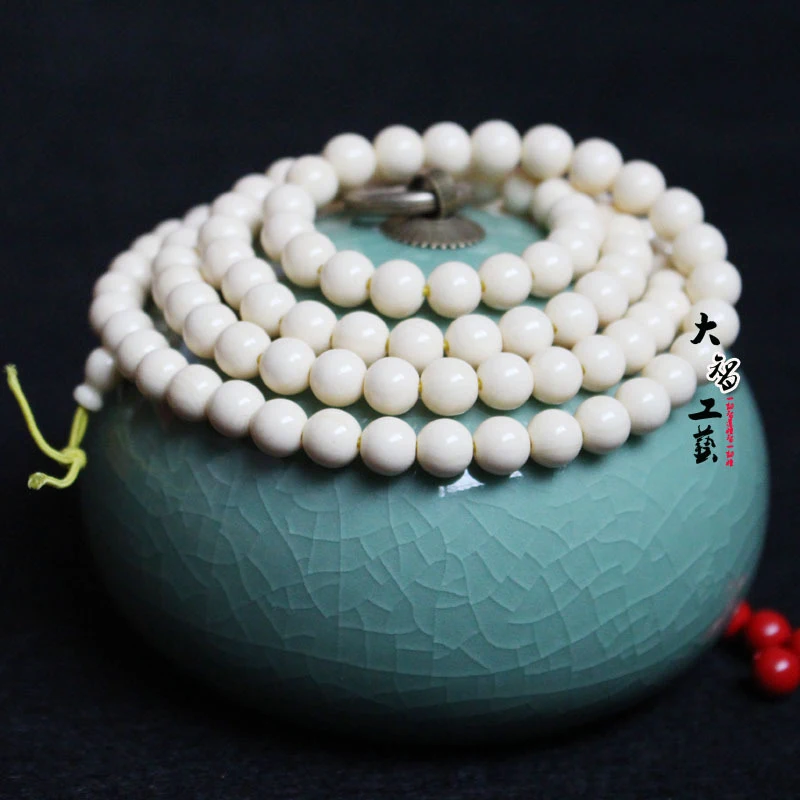 

Браслет из бусин Будды с зубом морского конька Horse 108, подвеска для автомобиля