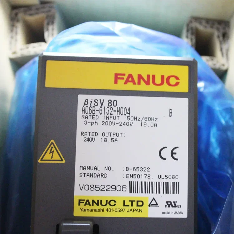 Brand New Fanuc Servo Drive A06B-6132-H004 Amplifier Module For CNC Machine