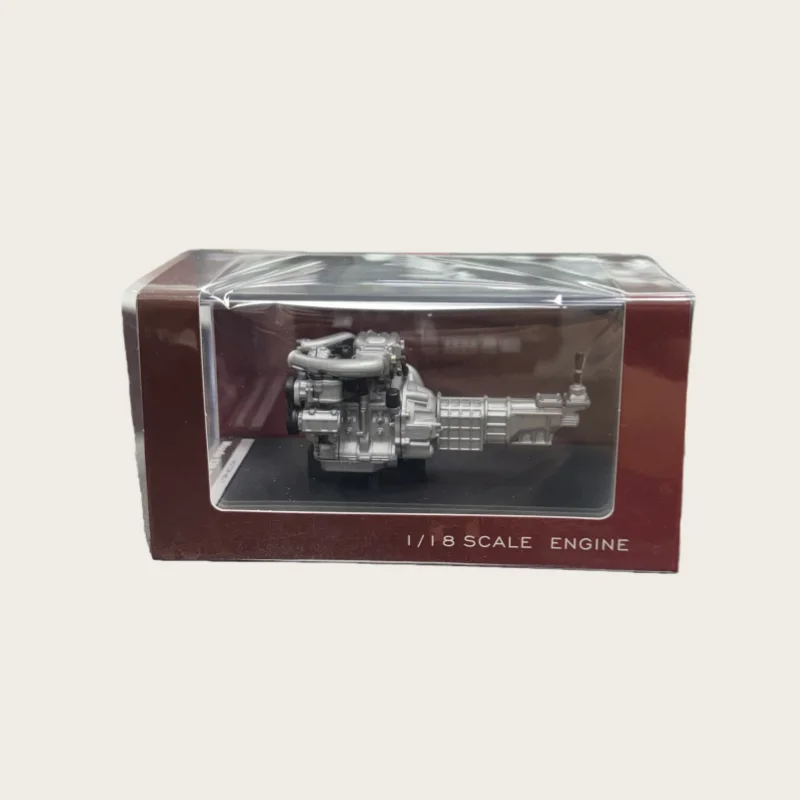 Mh Diecast 1/18 escala Mazda modelo de plástico motor rotativo 13b Rew Play vehículos juguetes para niños regalo caja Original