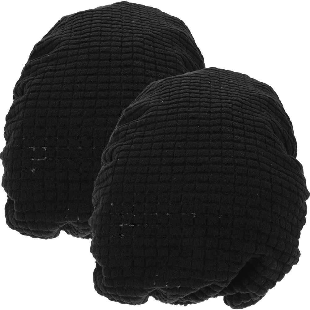 

2pcs Swivel Chair Headrest Cover Elastic Sleeve For Office Computer Chair Head Cushion Protection Removable Replacement