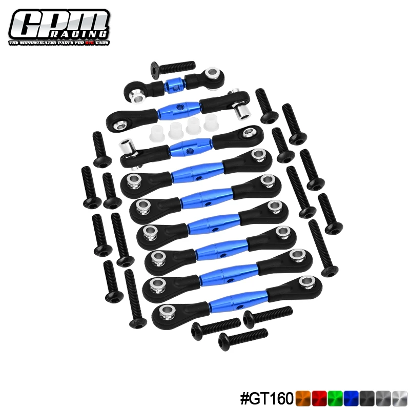 GPM Aluminum Tie Rods For TRAXXAS FORD GT 4-TEC 2.0 / 3.0 Corvette Stingary