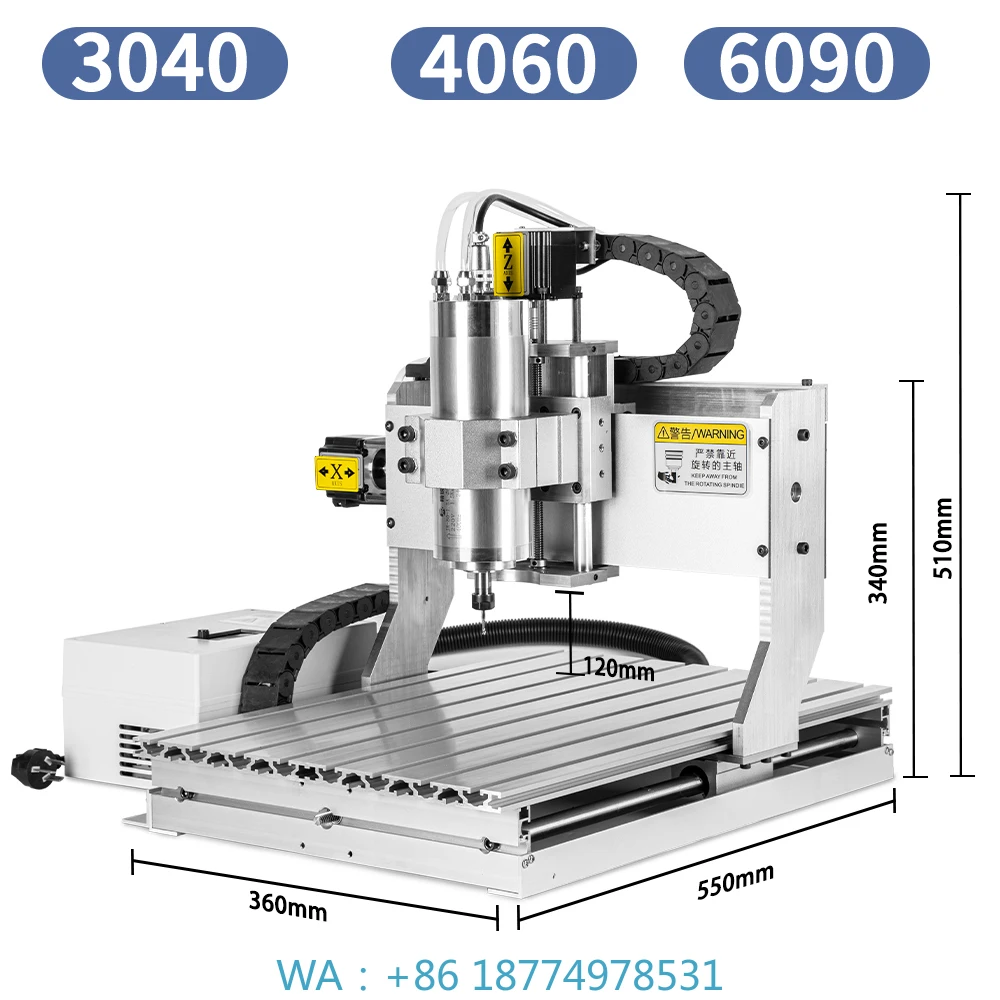 Engraving CNC Router PCB Engraving Drilling and Milling Machine 220V 110V Jomesun CNC Machine 3040 4060 6090 1212  3/ 4Axis