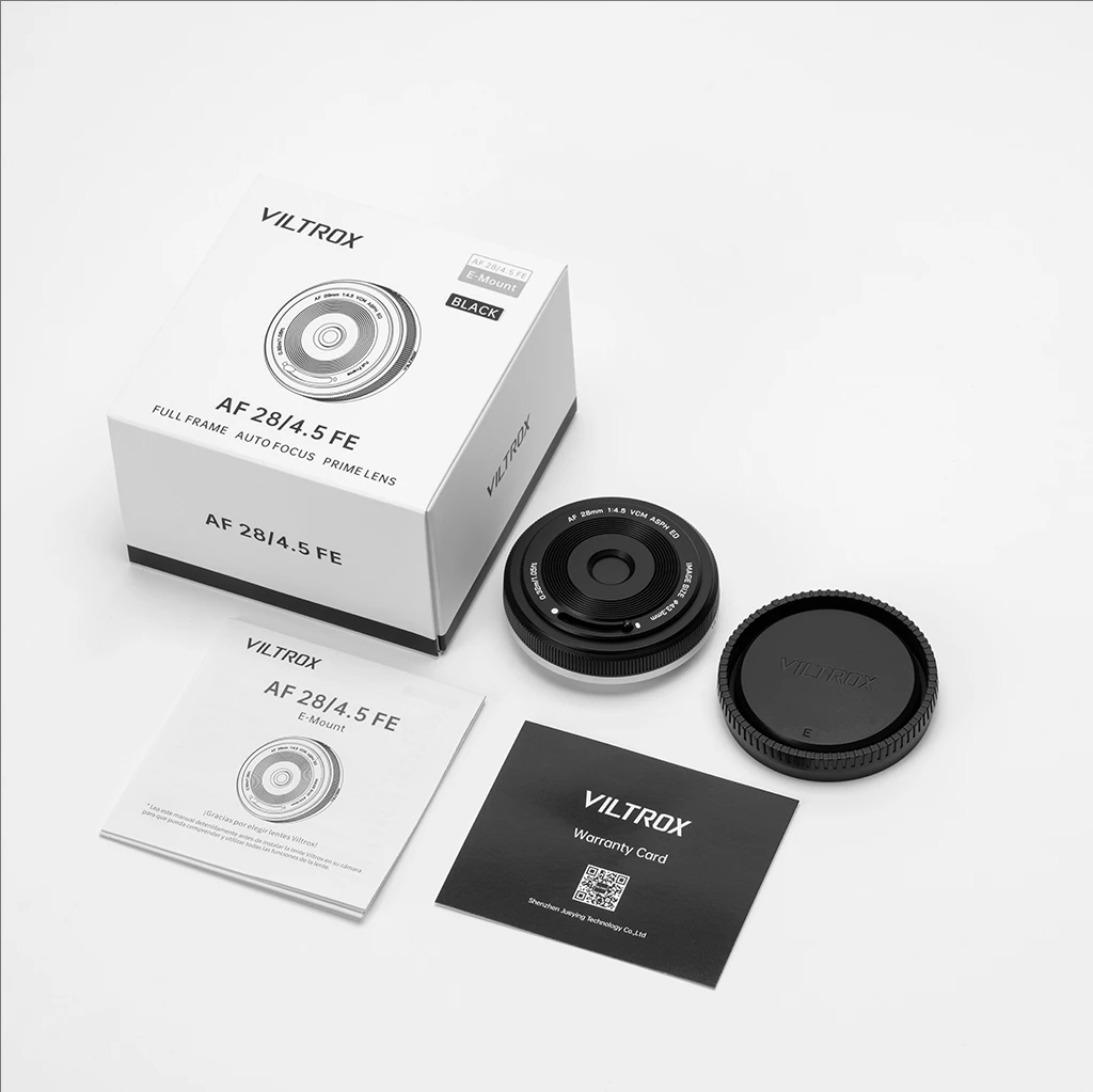 Viltrox AF 28mm F4.5 Chip Pancake Cameras Lens Full Frame Auto Focus Lens For Sony E/Nikon Z/Fuji X/L Series Cameras