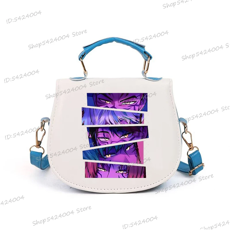 

Винтажная женская сумка через плечо с принтом персонажей аниме, эстетика, комиксы, новые сумки на плечо, модные сумки для девочек, подарки