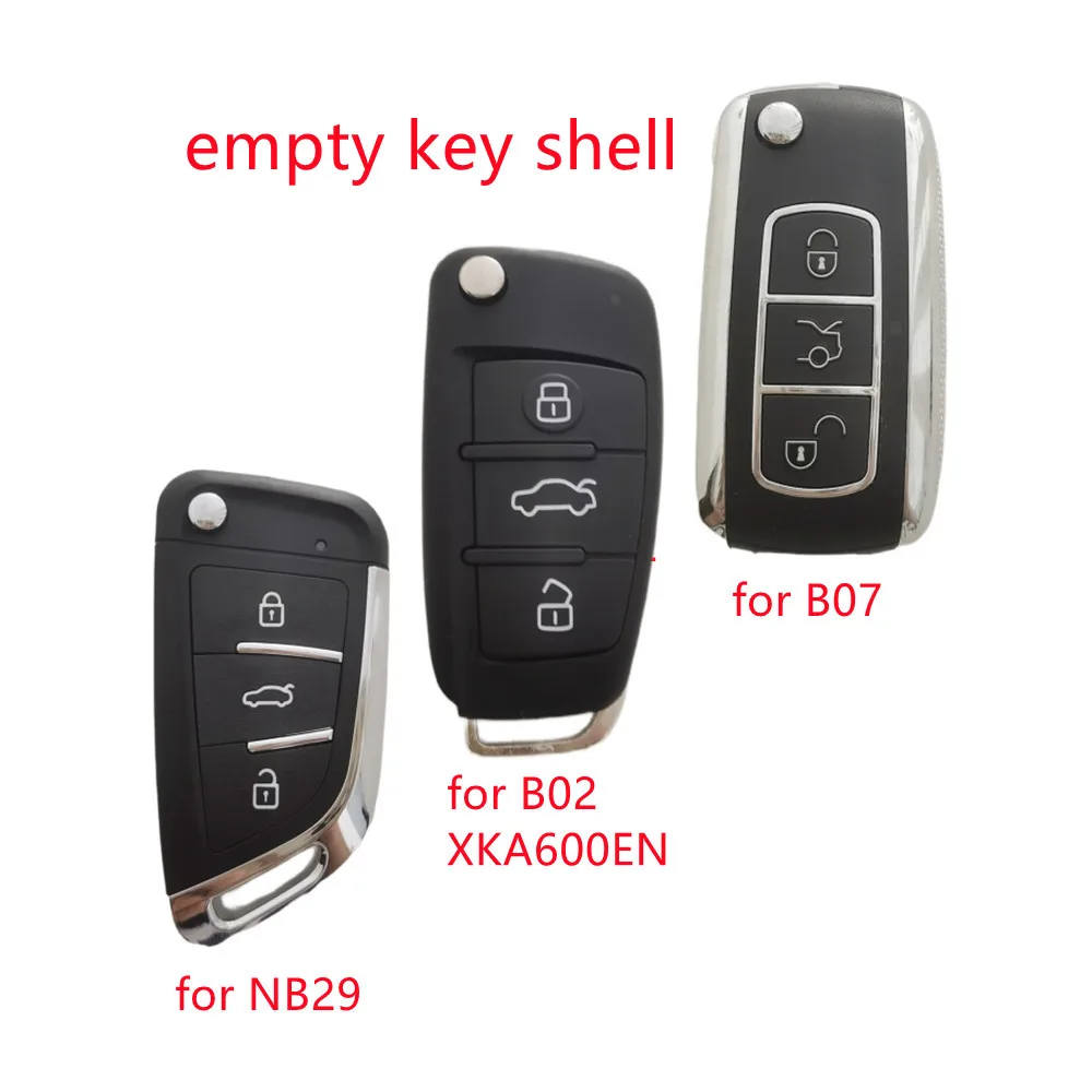 VVDI/KD Universal Remote Key Case Shell without Blade for XKA600EN B29 B07 No Logo