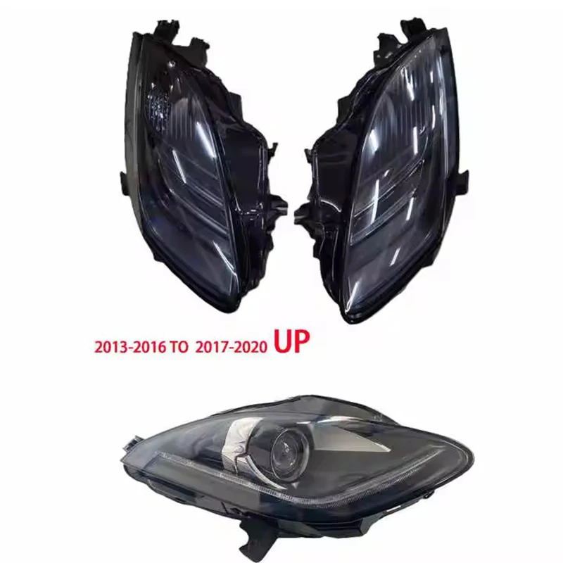 For Hot Seller High Brightness  F-Type LED Headlights 12V New Condition 6000K Cool White Light Reliable Lighting Owners