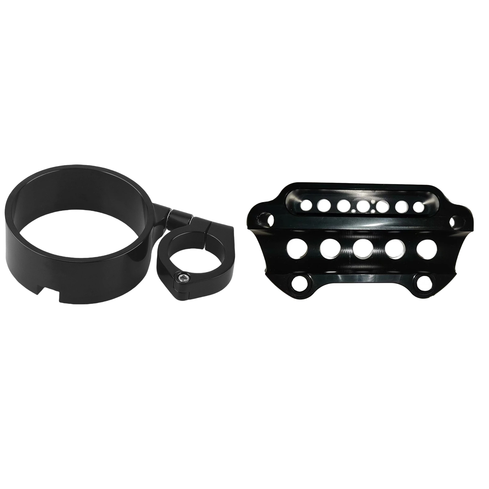 Speedometer Side Mount Speedo Relocation Ring Bracket+Indicator Handlebar Riser Clamp For Harley Sportster 48 883 XL 1200 XL1200