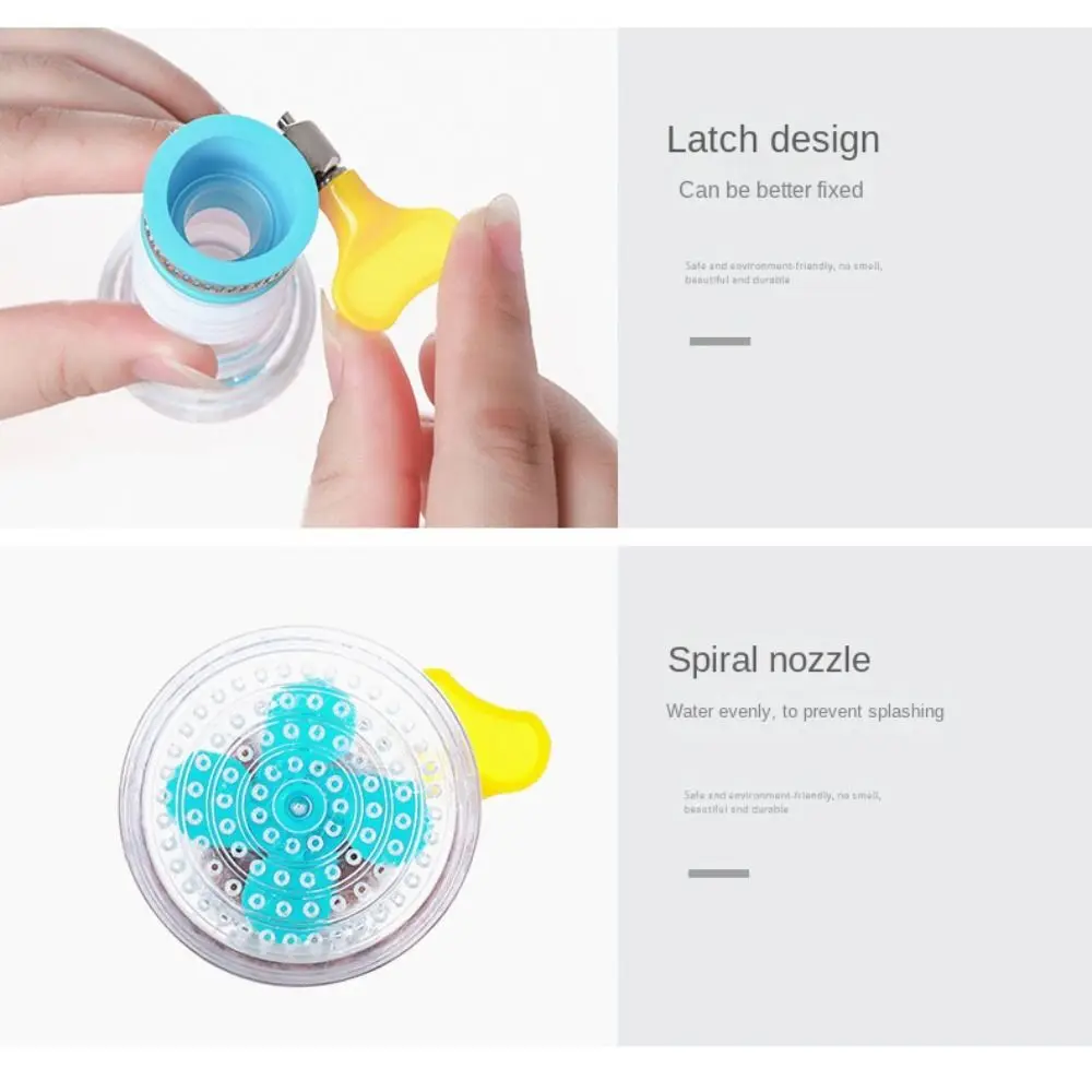 1Pcs 360 Degree Rotating Faucet Extension Splash-proof Kitchen Shower Rotating Filter Shower Supplies Home Use