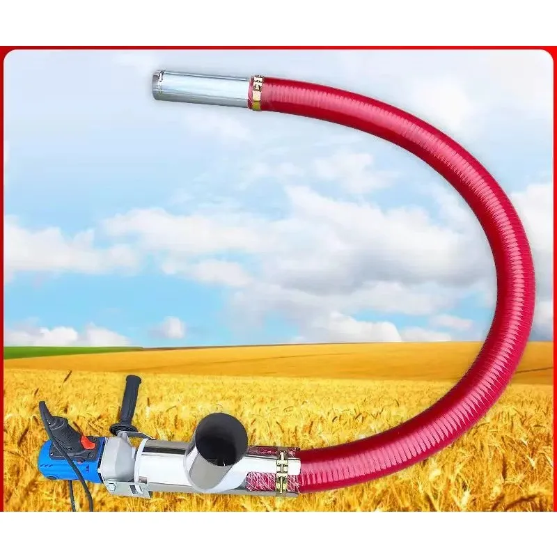 for Small Household Grain Suction Machine Corn Wheat Rice Spiral Hoist Pump Electric Transfer Tool