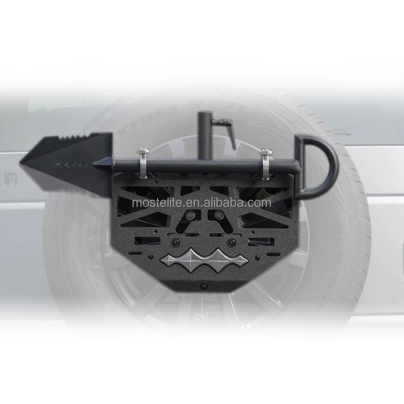

Hot Sale Durable Tailgate Mount Spare Tire Carrier Bracket Rear Tire Rack for Byd Leopard 5 2025 Accessories