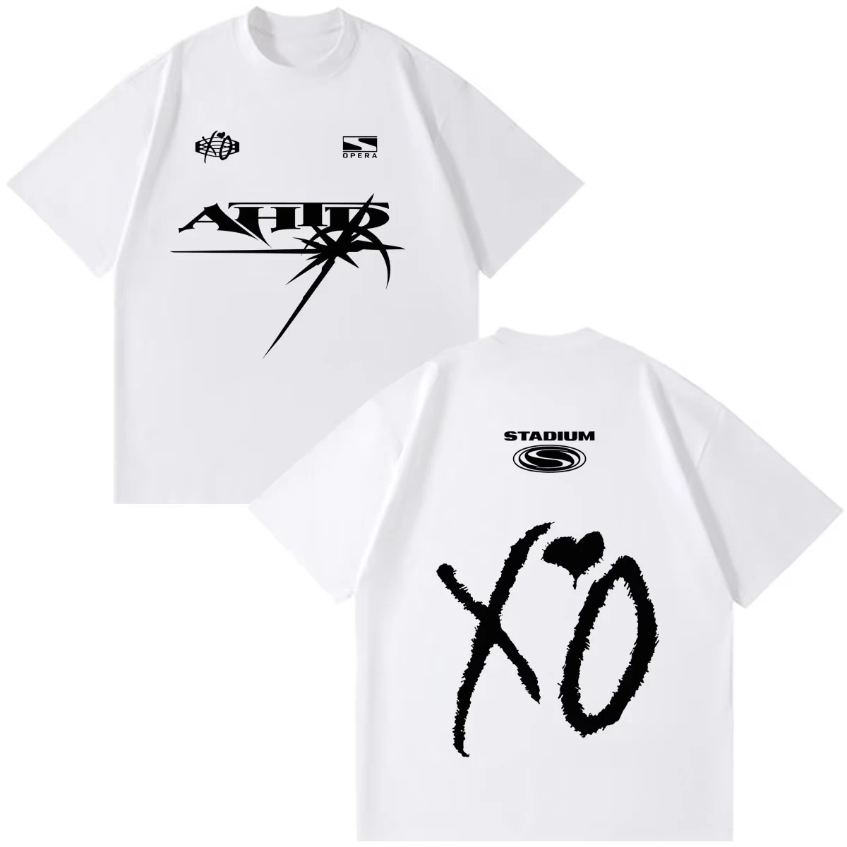 2026 The Weeknd After Hours Til Dawn World Tour T-shirt XO Logo Front Back Print Vintage Music Fan Merch Casual Oversized Tee