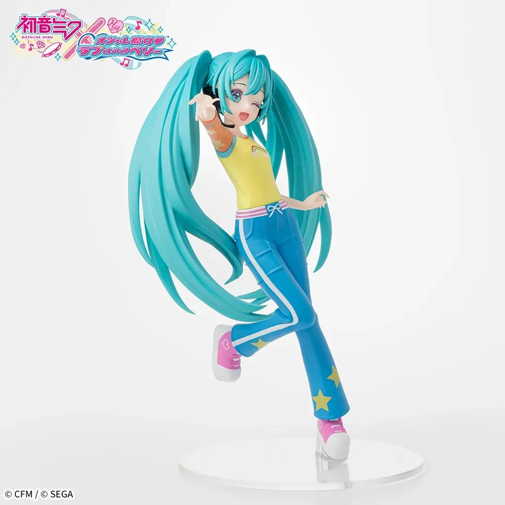 En Stock Original Sega Desktop X decorar colecciones Hatsune Miku X Oshare Majo: Love and Berry Anime Kawaii figuras modelo Juguetes