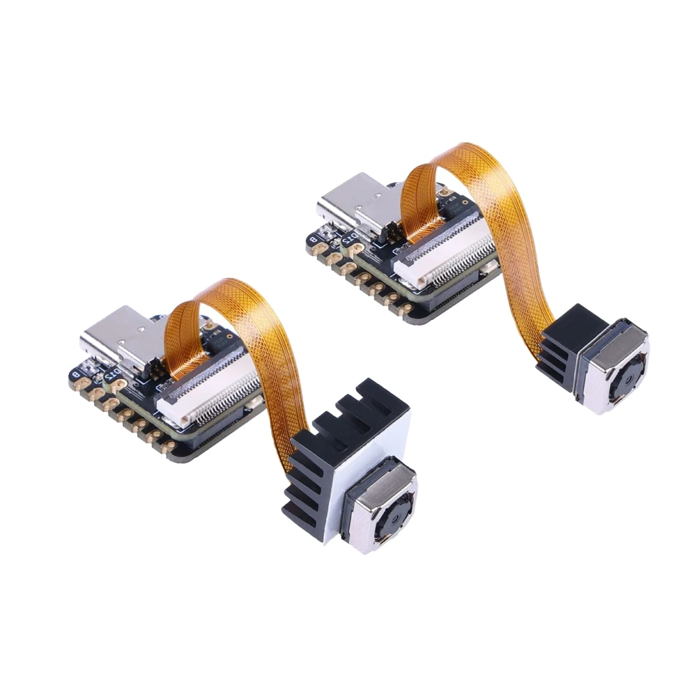 Seeed XIAO ESP32S3 Sense - WiFi/BLE 5.0، كاميرا OV2640، ميكروفون، 8 ميجابايت PSRAM، IoT، Arduino، Edge AI، Smart Home، USB-C، بطارية