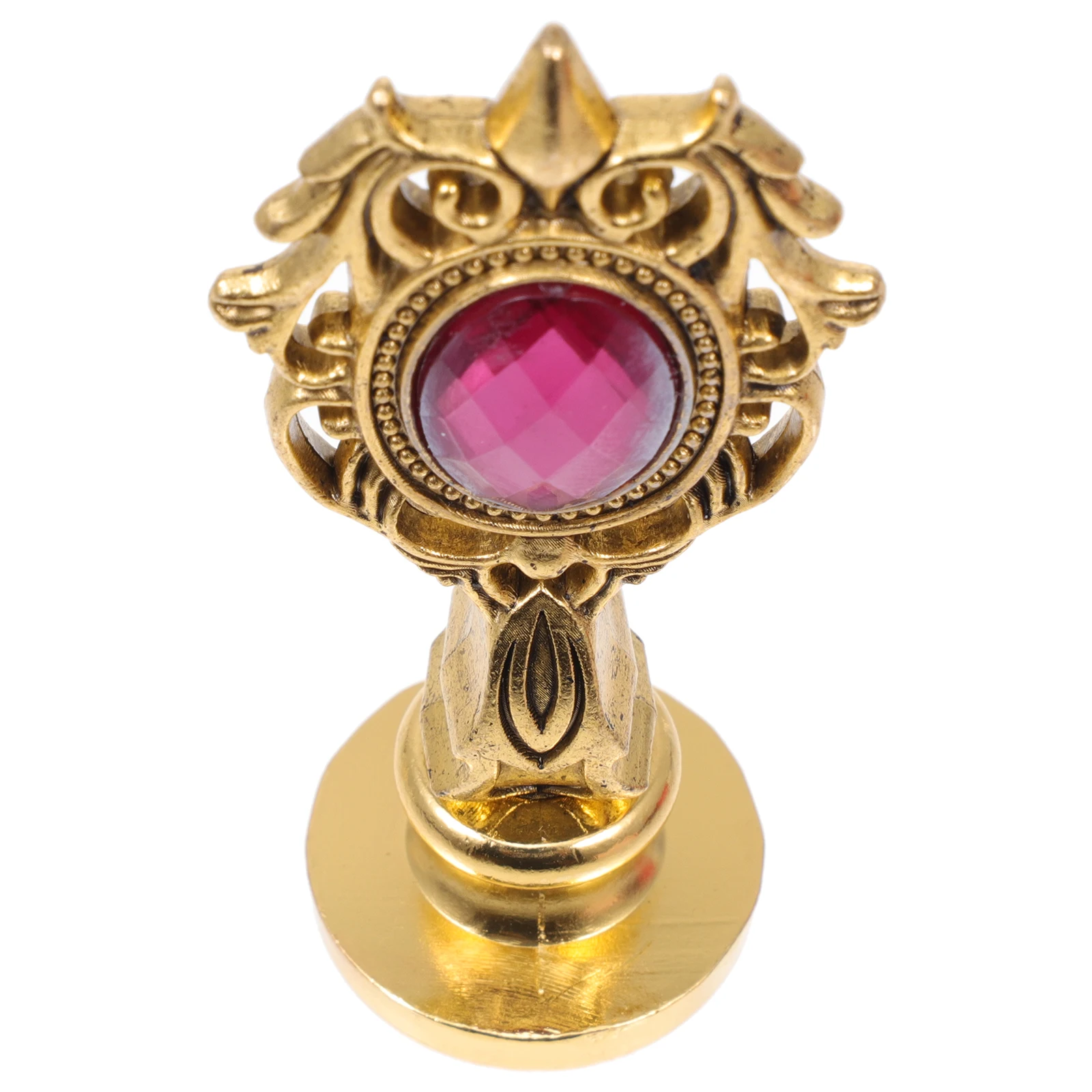 

1pc Fire Wax Seal Stamp Retro Envelope Sealer Handmade Decorative Embellishment For Invitations Diy Packaging Practical