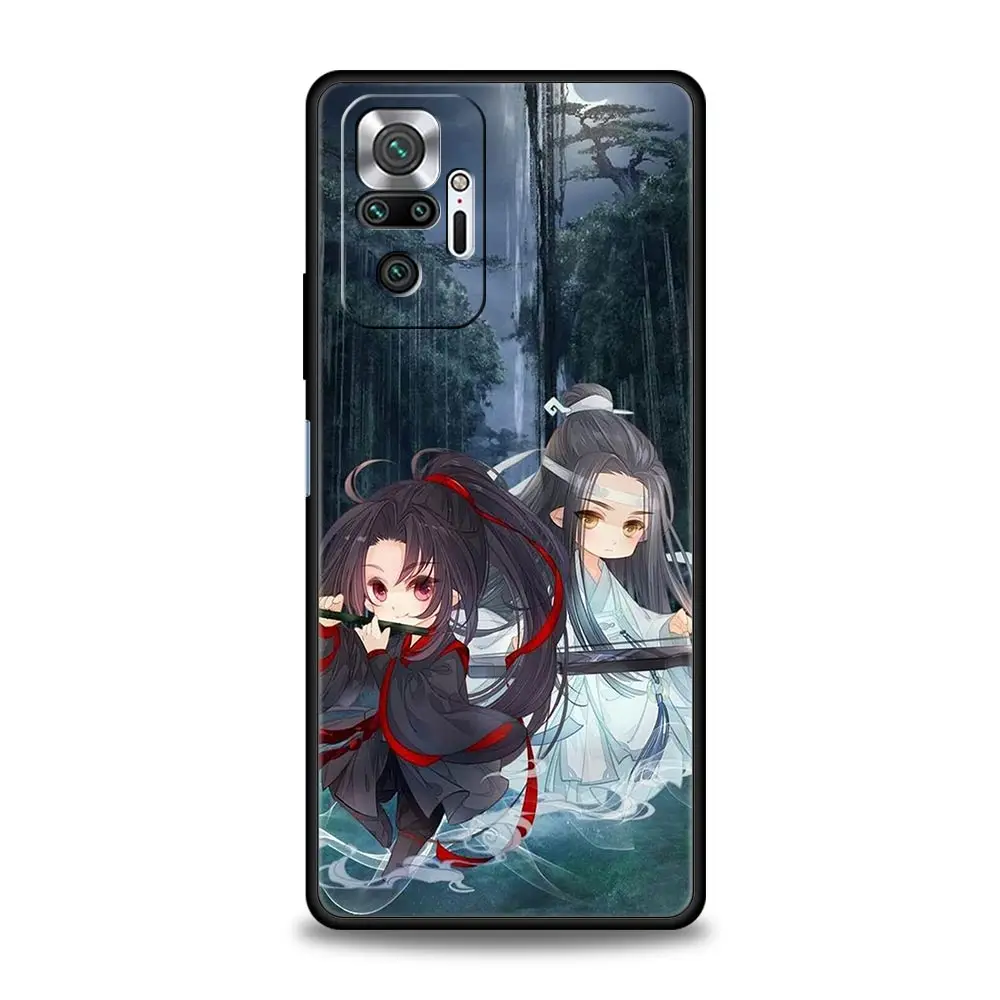 Mo Dao Zu Shi Phone Case For Xiaomi Redmi Note 12 11 10 9 Pro 5G 9s 7 8 8T 10C 9A 9C 9T K40 Gaming Silicone Cover Coque Funda