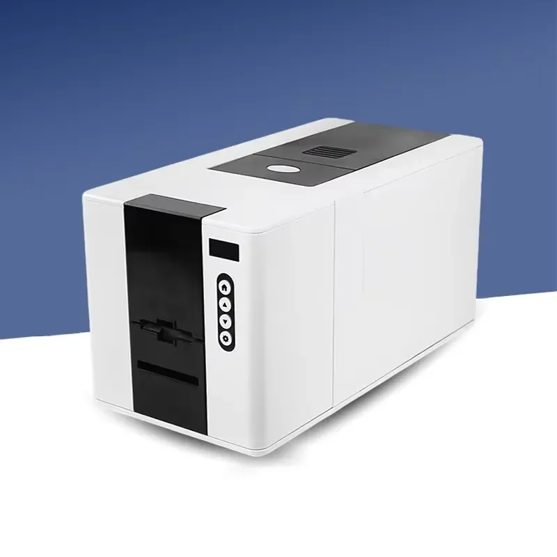 JINGXIN Windows XP Vista 7 8 10 32-bit and 64-bit Operating Systems Card Printer with Streamlined Ribbon Installation