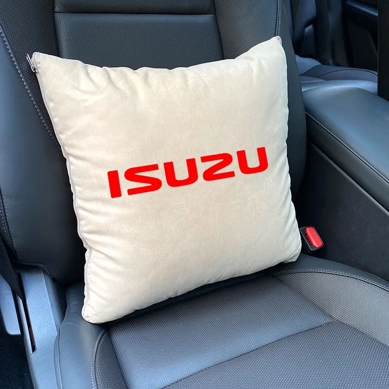 Car seat headrest Throw pillow travel rest quilt for Isuzu D-MAX D MAX I II PANTHER ASCENDER WFR VAN NFR ATV TROOPER Accessories