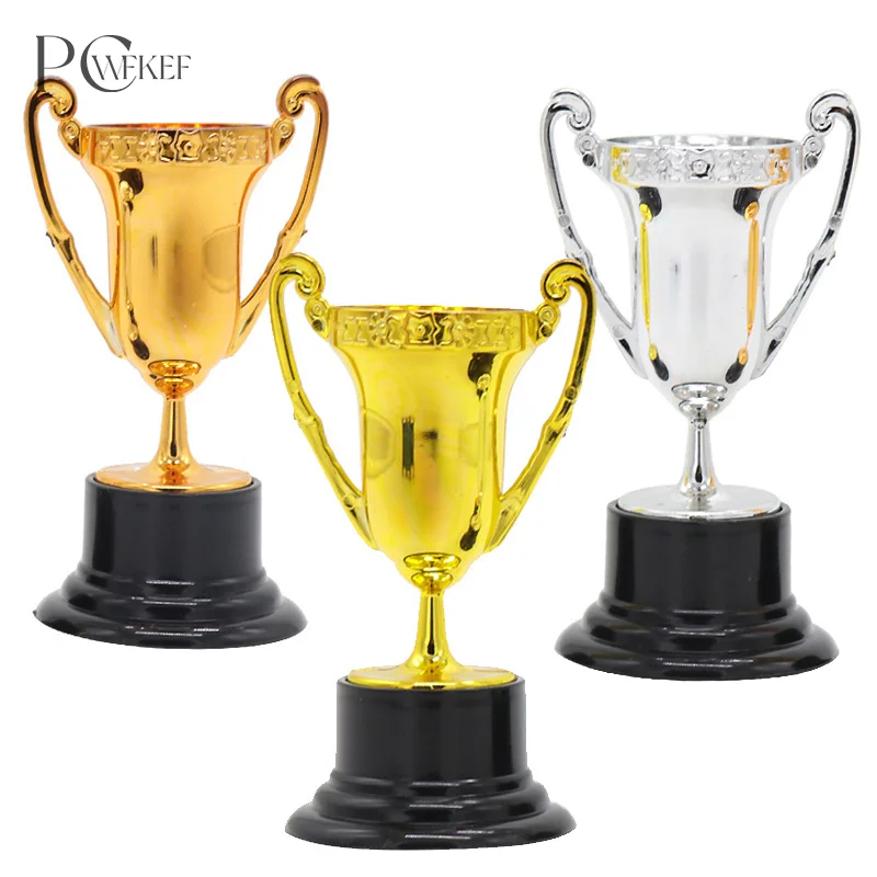 

1PC Children'S Sports Day School Matches Prop Plastic Winner Trophies Childrens Award Toys DIY Decoration